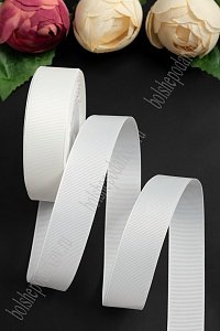 Лента репсовая 2,5 см*20 ярд (SF-3451) молочный №42