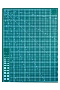 Коврик для рукоделия двухсторонний А2 (SF-6073) зеленый УЦЕНКА