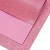 Фоамиран глиттерный А4, 2 мм Premium (10 листов) SF-1955, розовый №005