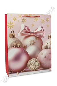 Пакет &quot;Новогодний&quot; 43*55*15 см (12 шт) SF-7827, микс №32