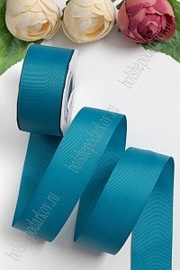 Лента репсовая 4 см*20 ярд &quot;1 сорт&quot; (SF-1349) бирюзовый №183