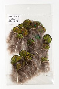 Перья декоративные (30 шт) SF-2027