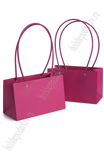 Сумка для цветов 22*13,5*10,5 см (10 шт) SF-7378, пыльно-вишневый №7