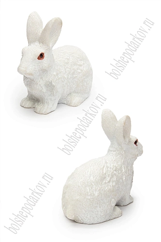 Фигурка миниатюрная &amp;quot;Зайчик&amp;quot; 2*4*3,7 см (2 шт) SF-8049