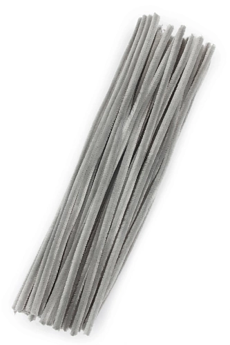 Проволока синельная Premium 100 шт (SF-8095) серый №44