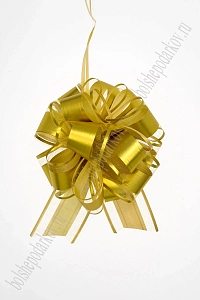 Бант-шар 15 см (SF-7825) золото