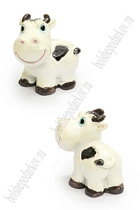 Фигурка миниатюрная &quot;Коровка&quot; 3,2*3,5*2 см (2 шт) SF-8049