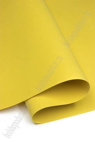Фоамиран 1 мм, Китай 60*70 см (10 листов) SF-5822, желтый №011