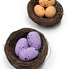 Пасхальный декор 7 см &amp;quot;Яйца в гнезде&amp;quot; (2 шт) SF-5017, №4