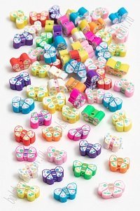 Бусины &quot;Бабочки&quot; 12 мм (1000 шт) SF-7285