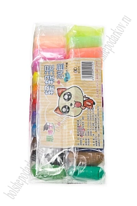 Пластилин суперлегкий со стеком (24 шт) SF-5196