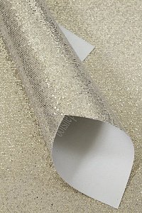 Кожзам &quot;Соты&quot; А4 (5 листов) SF-3945, золотисто-бежевый №4