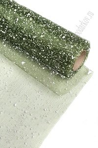 Сетка-снег 50 см*4,5 ярд (SF-2104) фисташковый №6