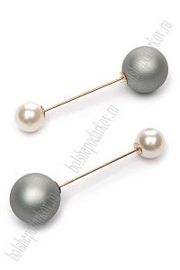 Брошь-игла  5,8 см (10 шт) SF-8105, серебро