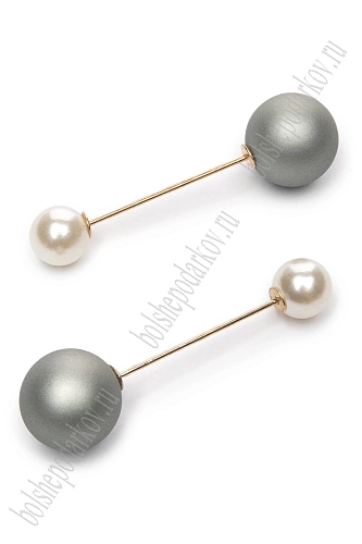 Брошь-игла  5,8 см (10 шт) SF-8105, серебро