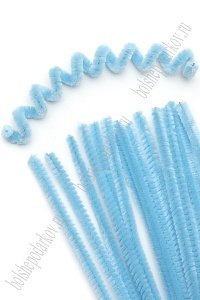 Проволока синельная 100 шт (SF-3311) голубой №А021