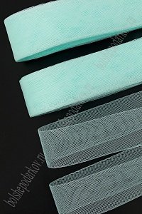 Регилин мягкий 4 см*25 ярд (SF-7605) аквамариновый №3