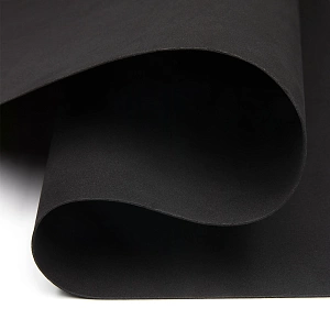 Фоамиран 1 мм, Китай 60*70 см (10 листов) SF-5822, черный №1041