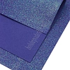 Фоамиран глиттерный А4, перламутровый 2 мм Premium (10 листов) SF-1956, темно-фиолетовый №3029