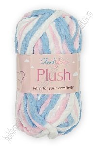 Пряжа &quot;Plush&quot; 50 гр (10 шт) SF-7845, мультиколор №1