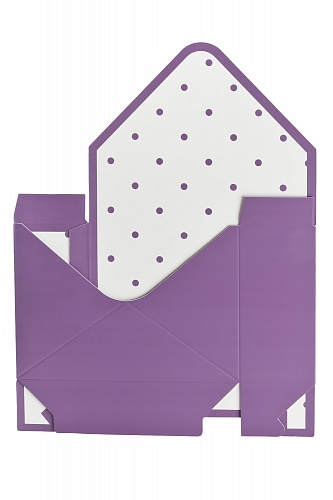 Коробка-конверт, 23*35*8 см (10 шт) SF-7371, сиреневый