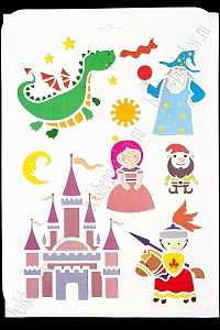 Трафарет &quot;Little Art&quot; LAП-29 (21*32 см)