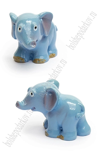 Фигурка миниатюрная &amp;quot;Слоник&amp;quot; 2,5*3,8*3 см (2 шт) SF-8049