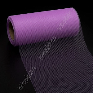 Фатин в шпульках 15 см*25 ярд (SF-603) сиреневый №14