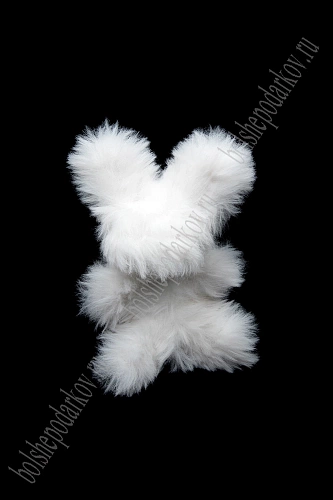 Проволока синельная меховая 1 м (SF-8094) белый №10