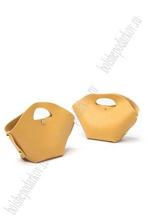 Сумочка 15*11*6 см (2 шт) SF-8040, горчичный