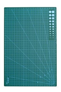Коврик для рукоделия двухсторонний А3 (SF-6074) зеленый