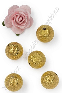 Бусины 12 мм (10 шт) SF-7705, золото