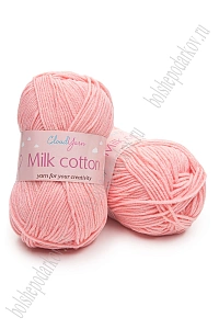 Пряжа "Milk cotton" 50 гр (10 шт) SF-7848, розовый персик