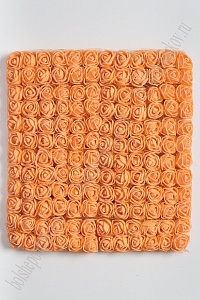 Головки цветков &quot;Розочка&quot; на веточке с сеточкой, 144 шт (SF-043) персиковый