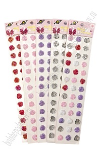 Кабошоны декоративные &quot;Розочка&quot; 14 мм (SF-052) красный