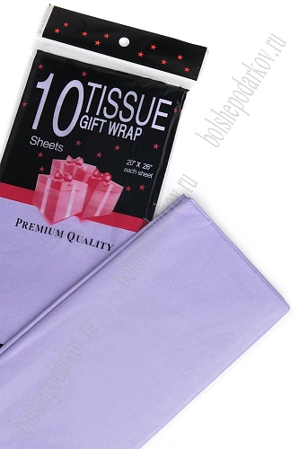 Бумага тишью 50*66 см (10 листов) SF-914, фиолетовый №264