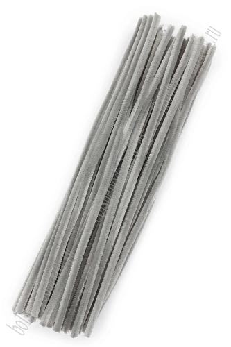 Проволока синельная Premium 100 шт (SF-8095) серый №44