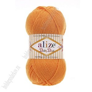 Пряжа &quot;Baby best antipilling&quot; 100 г*240 м (5 шт) оранжевый №336