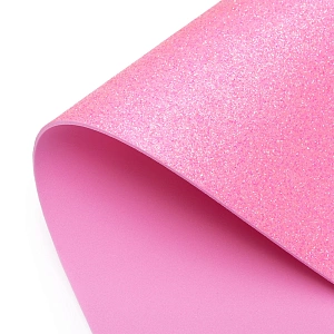 Фоамиран глиттерный А4, перламутровый 2 мм Premium (10 листов) SF-1956, розовый №040С Фоамиран глиттерный А4, перламутровый 2 мм Premium (10 листов) SF-1956, розовый №040С
