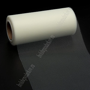 Фатин в шпульках 15 см*25 ярд (SF-603) айвори №33