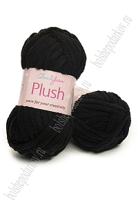 Пряжа "Plush" 50 гр (10 шт) SF-7845, черный