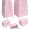 Коробки прямоугольные 10 в 1, 31*26*17 см (SF-7184) светло-розовый