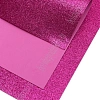 Фоамиран глиттерный А4, 2 мм Premium (10 листов) SF-1955, фукси №004