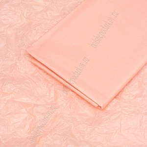 Бумага тишью 50*66 см (10 листов) SF-914, персиковый №162