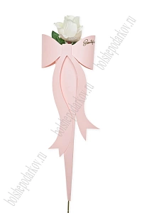 Пакет для цветов 6*40 см (10 шт) SF-7956, розовый