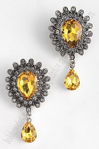 Серединка ювелирная с подвеской (2 шт) SF-5960, золото №07