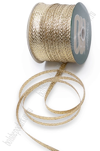 Лента декоративная 0,8 см*150 ярд (6-15-752)