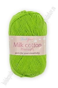 Пряжа &quot;Milk cotton Premium&quot; 50 гр (10 шт) SF-7847, салатовый