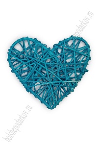 Декор "Сердечко" 12 см, в ассортименте Уценка (плохой прокрас)