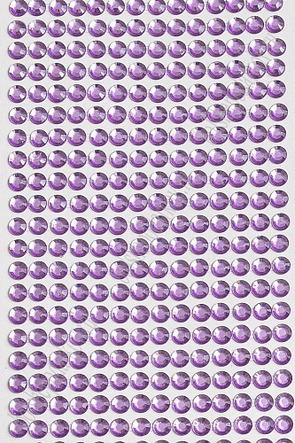 Стразы декоративные 6 мм (504 шт) SF-3177, сиреневый
